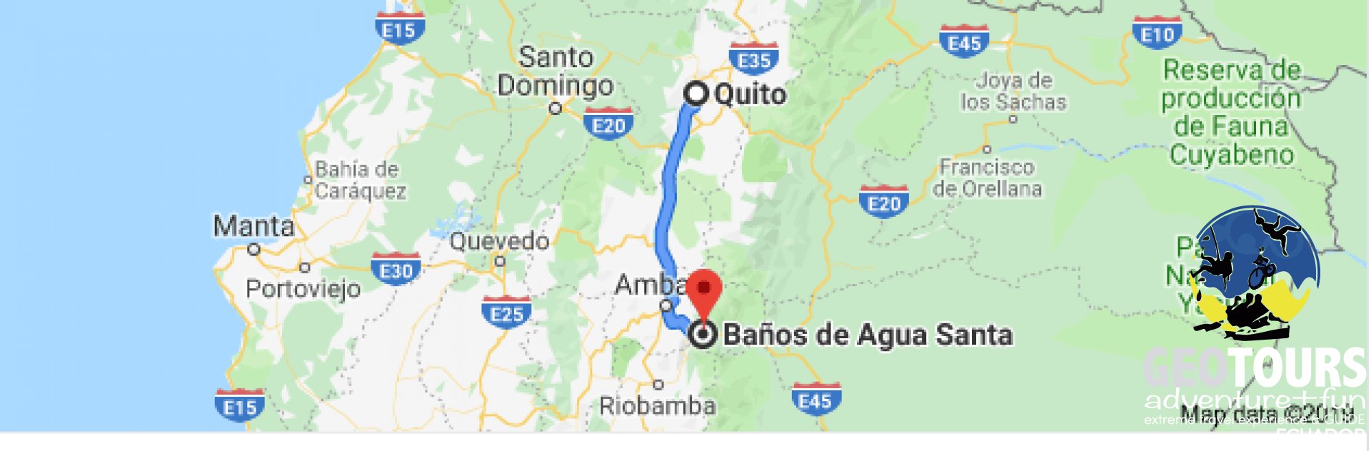  Foto ¿What is the closest airport to the city of Baños de Agua Santa?